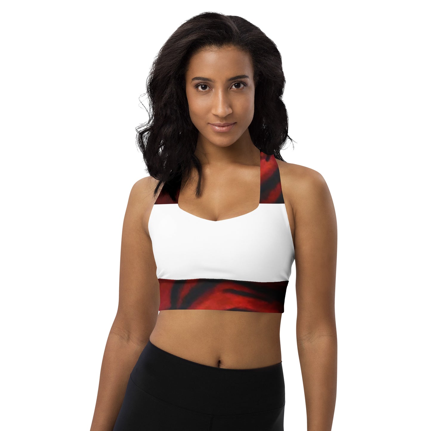 Velvet Rose Longline sports bra