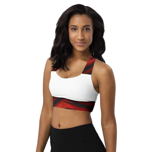 Velvet Rose Longline sports bra