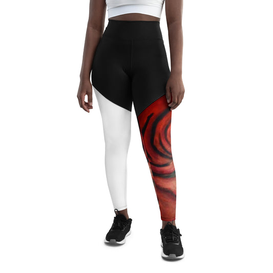 Velvet Rose Sports Leggings